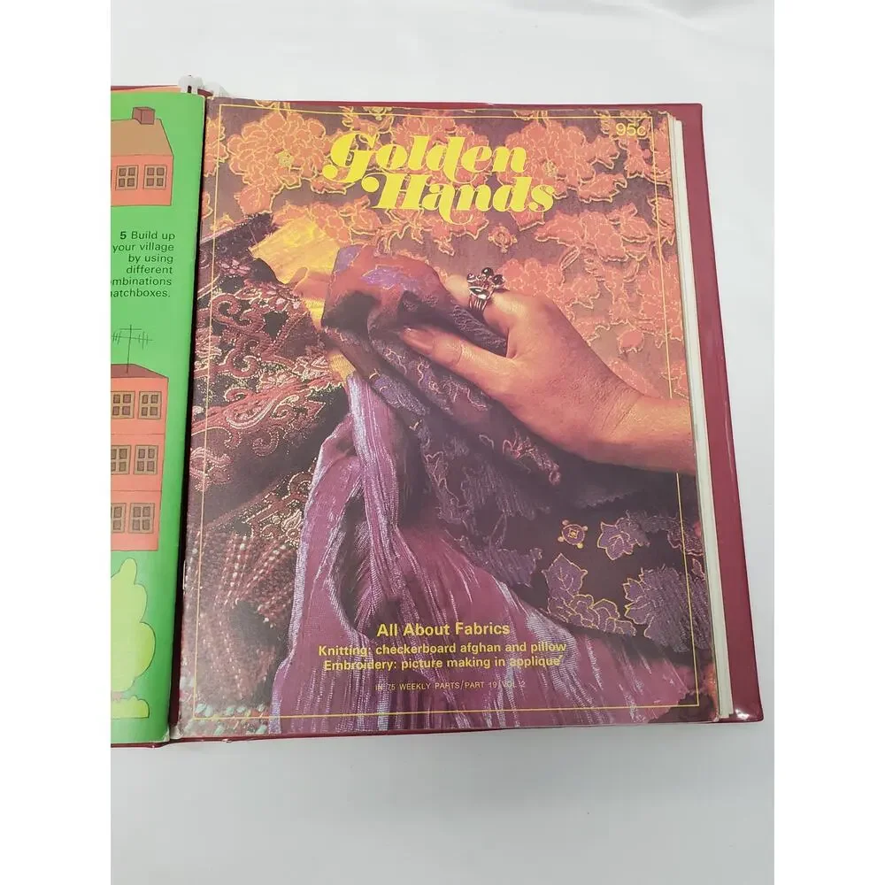 Vintage Golden Hands Volume 2 Sewing Crochet Knitting Dressmaking Patchwork Book